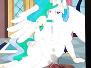 MLP Princess Celestia with banana