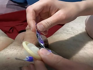 Homemade, Handjob Cumshot, POV, 18 Year Old