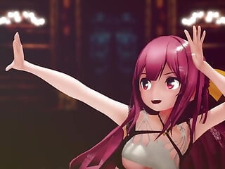 Mmd R-18 Anime Girls Sexy Dancing Clip 438