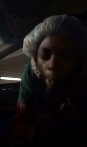 black gay blowjob in car