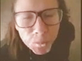 Wife Gagging, Too Hard, Big, Blowjob Facial