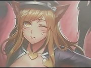 Popstar Ahri Cum Tribute Sop 14