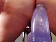 New 12 inch dildo stretching my ass