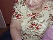 Granny 83 years old handjob IV