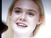 Elle Fanning Cum Tribute