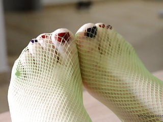 Fishnet, Stocked, Feet Socks, Close
