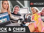 Eating Chips While Fucking! MISSDEEP.com