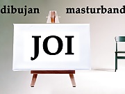 Spanish JOI - Te Dibujan Masturbandote En Clase De Arte.