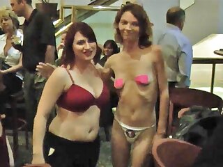 Lesbian MILF, Stripping, Hotel Room, Adult Games