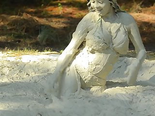 Bikini Girl In The Mud