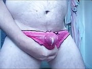 CD Cum Through My Pink Panties