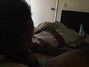 quick blowjob from friend's sister