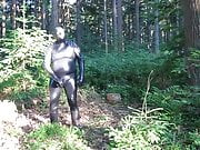 Forrest fun in rubber