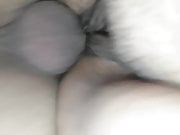 Im fucking my bbw from behind with a creampie 