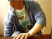 Straight guys feet on webcam #452