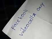 Facebook videocall-you can see my dick