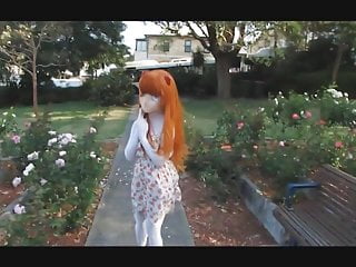 Kigurumi Girl In The Park:3