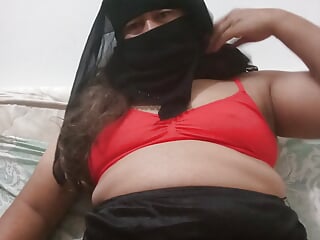 I wear the hijab and masturbate wearing underwear