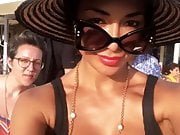 Nicole Scherzinger selfie in Capri, Italy 