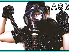 ASMR Gasmask and Gloves
