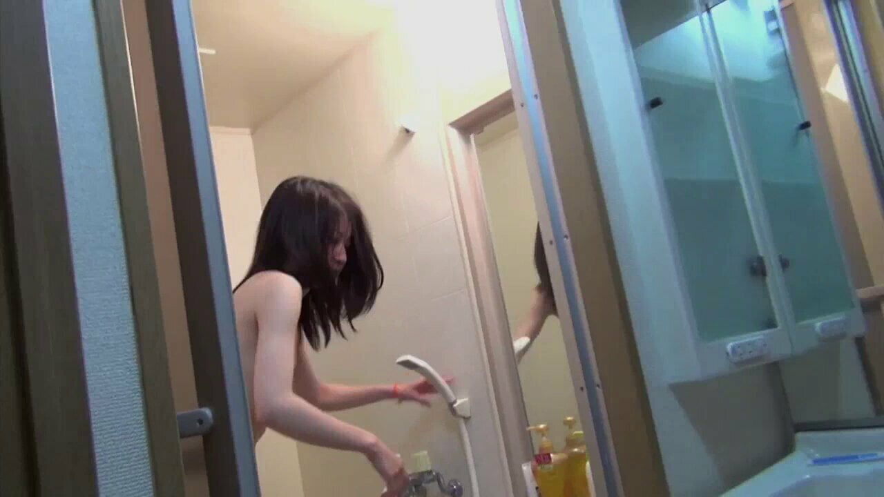 Asian teenager Noriko enjoys sex after dinner with toys