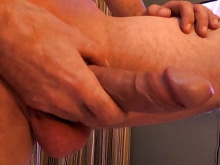 Masturbating my cock