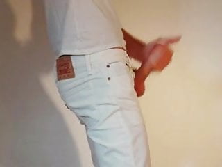 White Jeans And A Cock