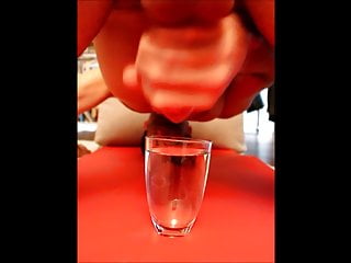 Semen in the waterglass