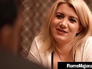 Horny White Layla Price Wrecked In Restaurant By Rome Major!