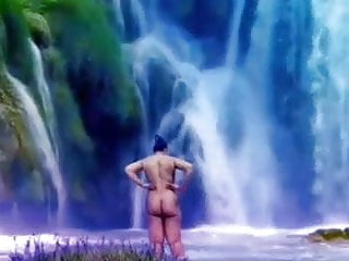 Desi nude at waterfall