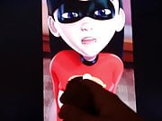 Violet Parr cumtribute