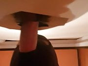 Me sucking a big dick at private Glory hole in Berlin 