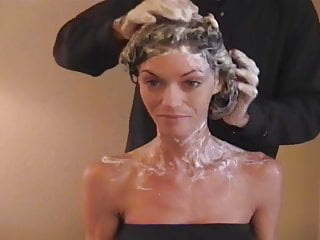 Shaving, Shaving Cream, Brunette, Massage