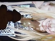 Exploding cum on Avril Lavigne