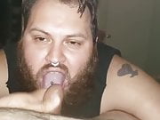 daddy cums in cub's mouth