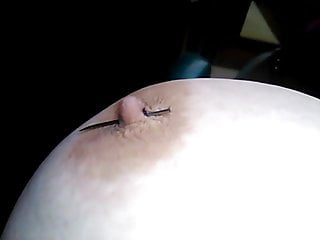 Getting my left nipple pierced...