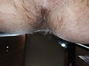 Hairy asshole