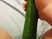 cucumber fuck gush 