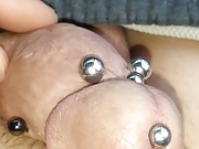 Huge pierced cock, ready4skin