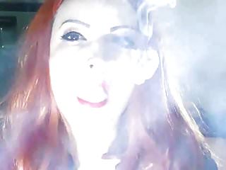Sexy Goddess Alexxya Smoking Her Pipe