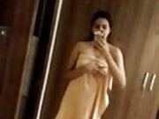 Desi Punjabi Girl taking off towel