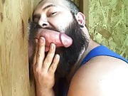 Gloryhole bearded sucker