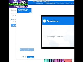 Teamviewer domination for a fag&#039;s phone by a Goddess Lesley