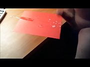 Red Paper Cumshot