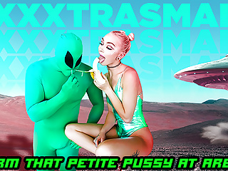 Pussy Space, Alien Cosplay, Blonde Teens, Chloe Temple