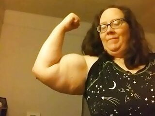 Chubby 4, Muscular Woman, Chubby, Biceps