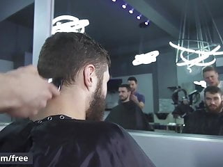 Barber Shop Fucking Session With Morgan Blake Ethan Chase...