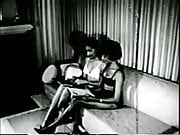 Black girls in 1960s spanking-bondage S&M fetish stag film
