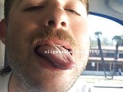 Tongue Fetish - Luke Tongue and Moaning Video 3